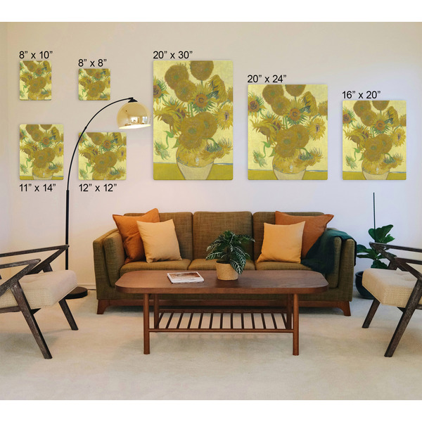 Sunflowers (Van Gogh 1888) Canvas Prints - Multiple Sizes