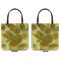 Sunflowers (Van Gogh 1888) Canvas Tote - Front and Back