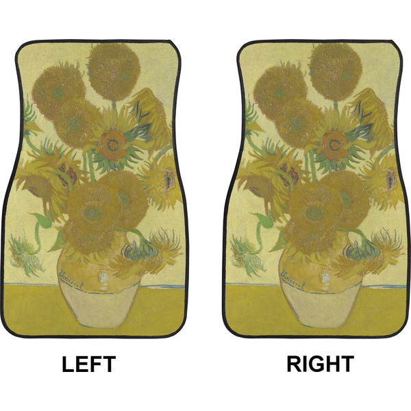 Sunflowers (Van Gogh 1888) Car Mat Front - Approval