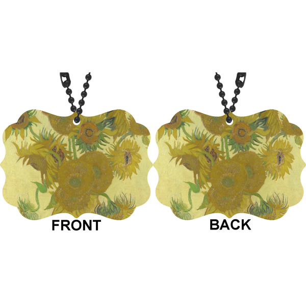 Sunflowers (Van Gogh 1888) Car Ornament (Approval)