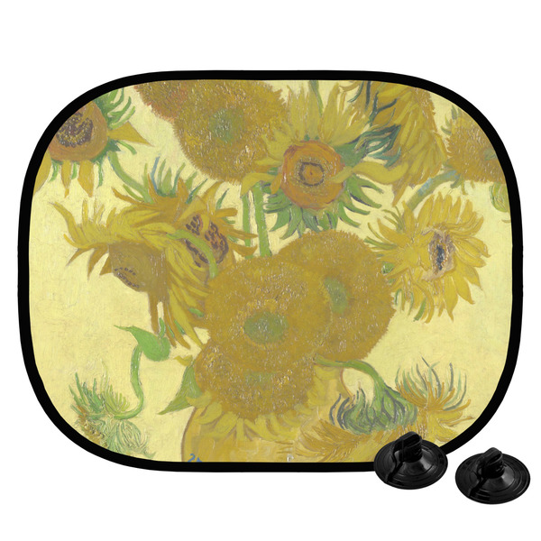 Custom Sunflowers (Van Gogh 1888) Car Side Window Sun Shade