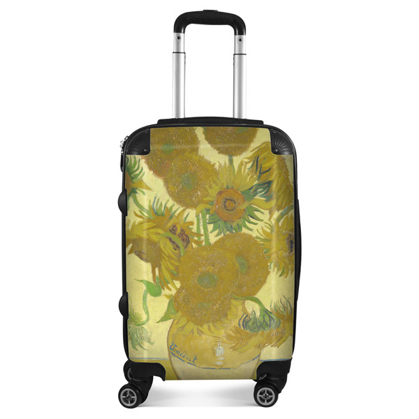 Custom Sunflowers (Van Gogh 1888) Suitcase - 20" Carry On