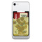 Sunflowers (Van Gogh 1888) Cell Phone Credit Card Holder w/ Phone