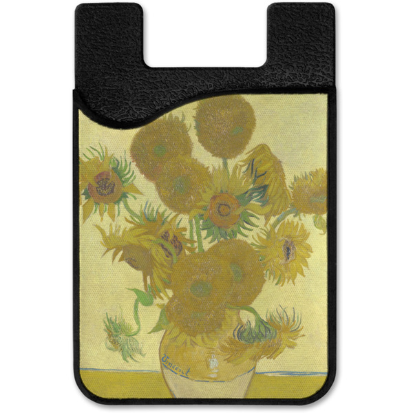 Sunflowers (Van Gogh 1888) Cell Phone Credit Card Holder