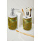 Sunflowers (Van Gogh 1888) Ceramic Bathroom Accessories - LIFESTYLE (toothbrush holder & soap dispenser)
