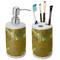 Sunflowers (Van Gogh 1888) Ceramic Bathroom Accessories Set