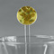 Sunflowers (Van Gogh 1888) Clear Plastic 7" Stir Stick - Round - Main