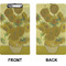 Sunflowers (Van Gogh 1888) Clipboard (Legal) (Front + Back)