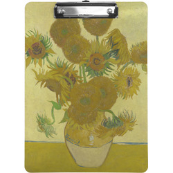 Sunflowers (Van Gogh 1888) Clipboard (Letter Size)