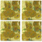 Sunflowers (Van Gogh 1888) Cloth Napkins - Personalized Dinner (APPROVAL) Set of 4