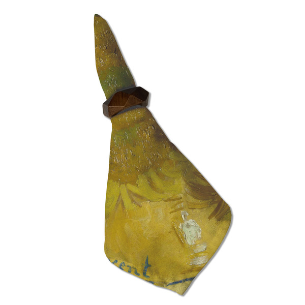 Sunflowers (Van Gogh 1888) Cloth Napkins - Personalized Dinner (Folded in Ring) (MAIN)