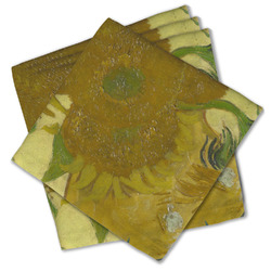 Sunflowers (Van Gogh 1888) Cloth Cocktail Napkins - Set of 4