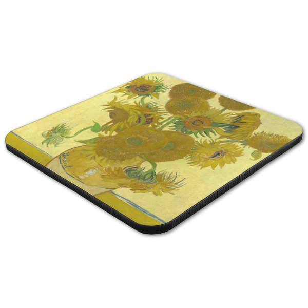 Sunflowers (Van Gogh 1888) Coaster Set - FLAT (one)