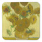 Sunflowers (Van Gogh 1888) Coaster Set - FRONT (one)