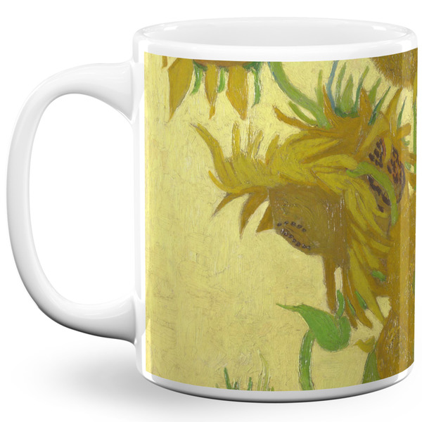 Custom Sunflowers (Van Gogh 1888) 11 Oz Coffee Mug - White
