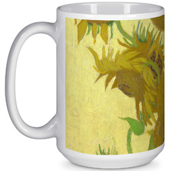 Sunflowers (Van Gogh 1888) 15 Oz Coffee Mug - White