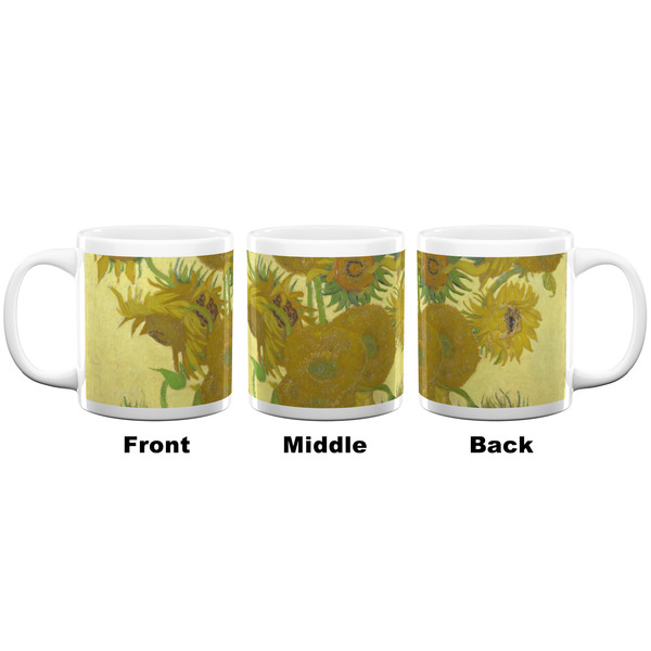 Sunflowers (Van Gogh 1888) Coffee Mug - 20 oz - White APPROVAL