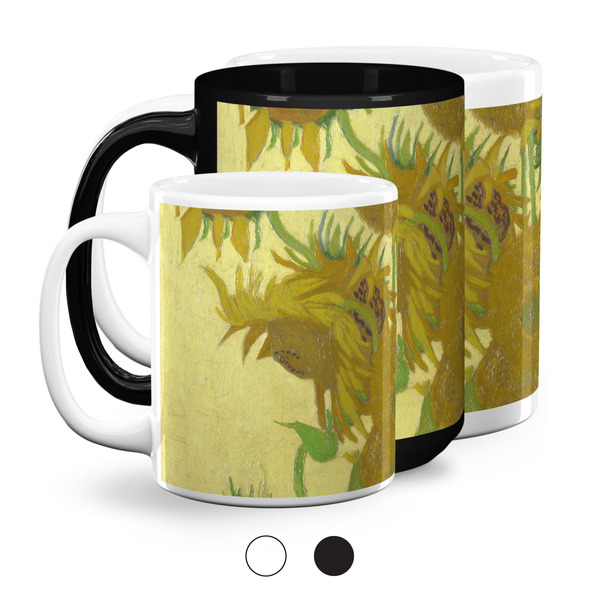 Sunflowers (Van Gogh 1888) Coffee Mugs Main