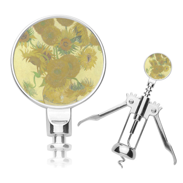 Custom Sunflowers (Van Gogh 1888) Corkscrew