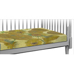 Sunflowers (Van Gogh 1888) Crib Fitted Sheet