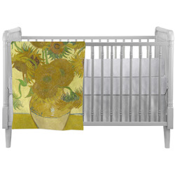 Sunflowers (Van Gogh 1888) Crib Comforter / Quilt