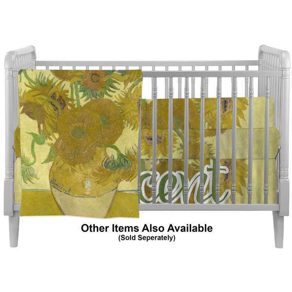 Sunflowers (Van Gogh 1888) Crib - Profile Sold Seperately