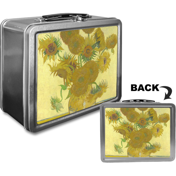 Sunflowers (Van Gogh 1888) Custom Lunch Box / Tin Approval