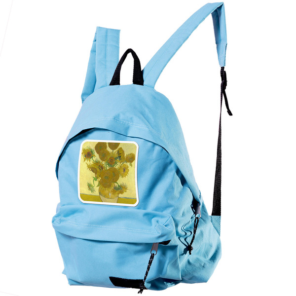 Sunflowers (Van Gogh 1888) Custom Shape Iron On Patches - XL - Single - Approval