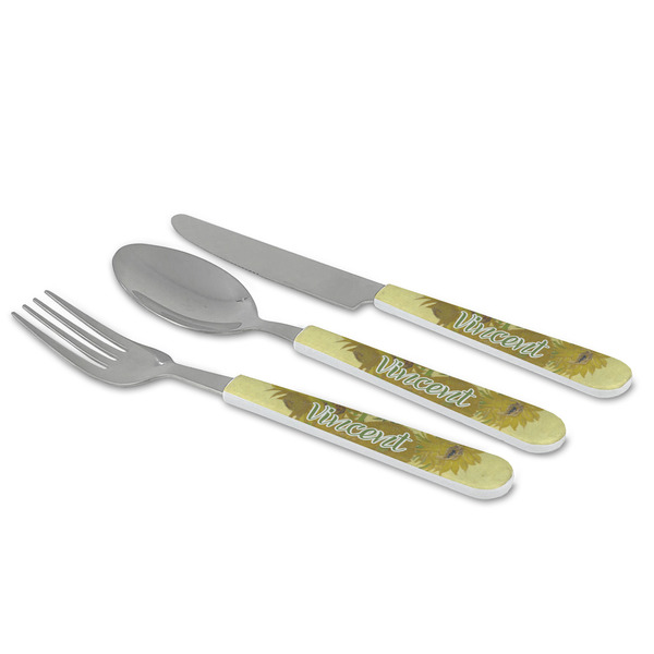 Sunflowers (Van Gogh 1888) Cutlery Set - ALT VIEW