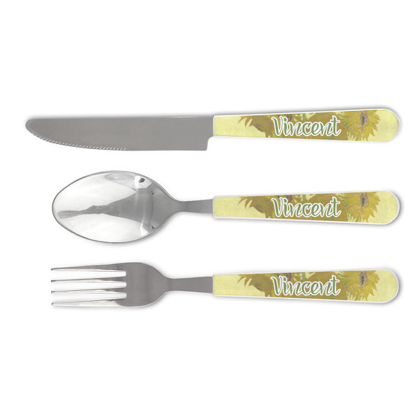 Custom Sunflowers (Van Gogh 1888) Cutlery Set