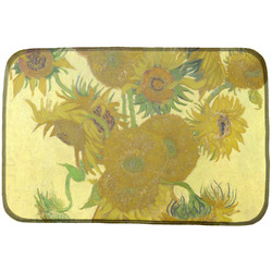 Sunflowers (Van Gogh 1888) Dish Drying Mat