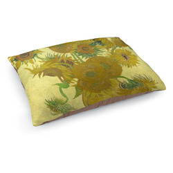 Sunflowers (Van Gogh 1888) Indoor Dog Bed - Medium