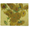 Sunflowers (Van Gogh 1888) Dog Food Mat - Large without Bowls