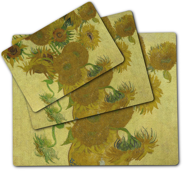 Sunflowers (Van Gogh 1888) Dog Food Mat - MAIN (sm, med, lrg)
