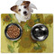 Sunflowers (Van Gogh 1888) Dog Food Mat - Medium LIFESTYLE