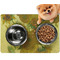Sunflowers (Van Gogh 1888) Dog Food Mat - Small LIFESTYLE