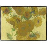 Sunflowers (Van Gogh 1888) Door Mat