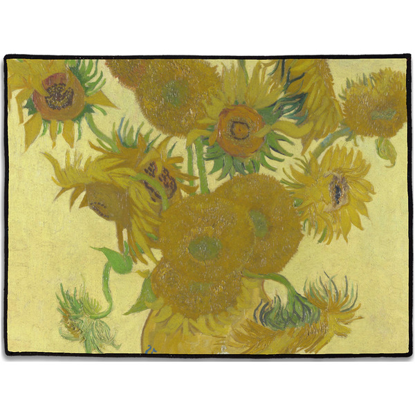 Custom Sunflowers (Van Gogh 1888) Door Mat