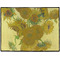 Sunflowers (Van Gogh 1888) Door Mat - 24"x18" - Approval