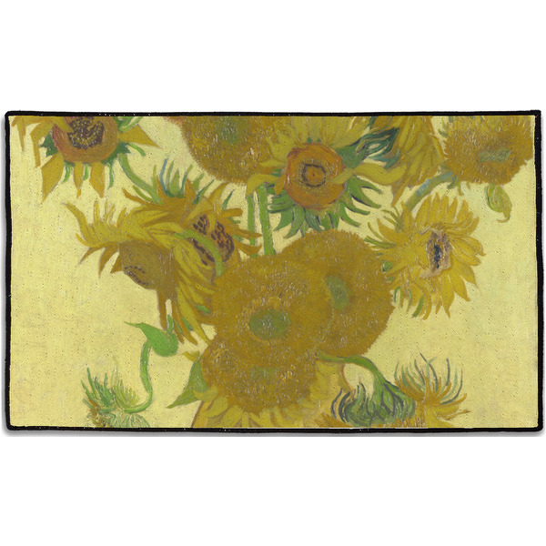 Sunflowers (Van Gogh 1888) Door Mat - 60"x36" - Approval