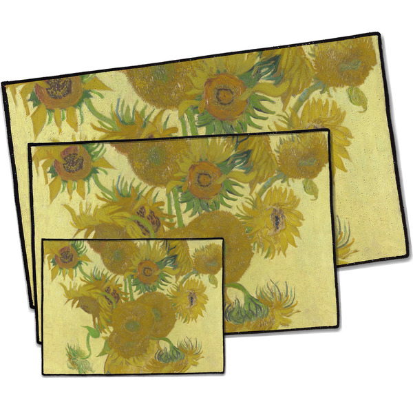 Sunflowers (Van Gogh 1888) Door Mats - Parent/Main