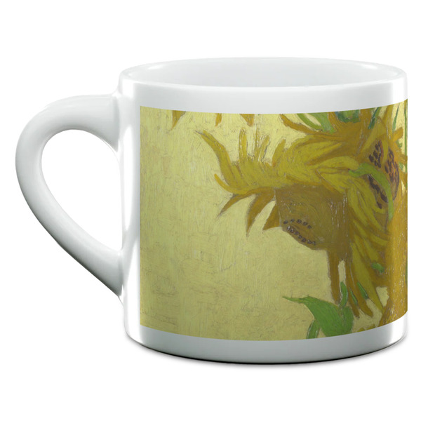 Sunflowers (Van Gogh 1888) Double Shot Espresso Cup - Single Front