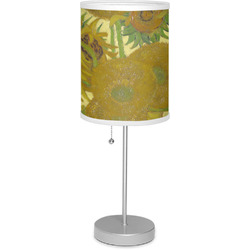 Sunflowers (Van Gogh 1888) 7" Drum Lamp with Shade Polyester