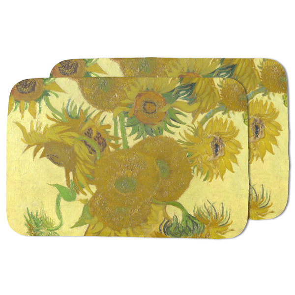 Sunflowers (Van Gogh 1888) Drying Dish Mat - MAIN