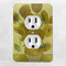Sunflowers (Van Gogh 1888) Electric Outlet Plate - Lifestyle