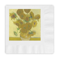 Sunflowers (Van Gogh 1888) Embossed Decorative Napkins