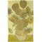Sunflowers (Van Gogh 1888) Finger Tip Towel - Full Print - Approval