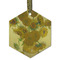 Sunflowers (Van Gogh 1888) Frosted Glass Ornament - Hexagon
