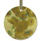 Sunflowers (Van Gogh 1888) Frosted Glass Ornament - Round