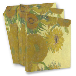 Sunflowers (Van Gogh 1888) 3 Ring Binder - Full Wrap